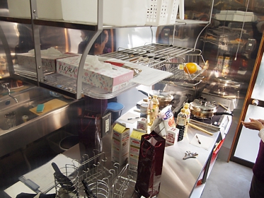 マルシェ・マーコの厨房